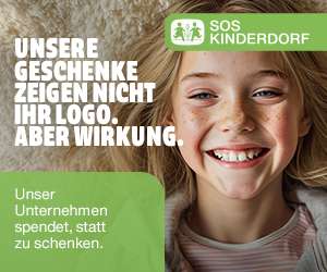 SOS-Kinderdorf Spendenbanner