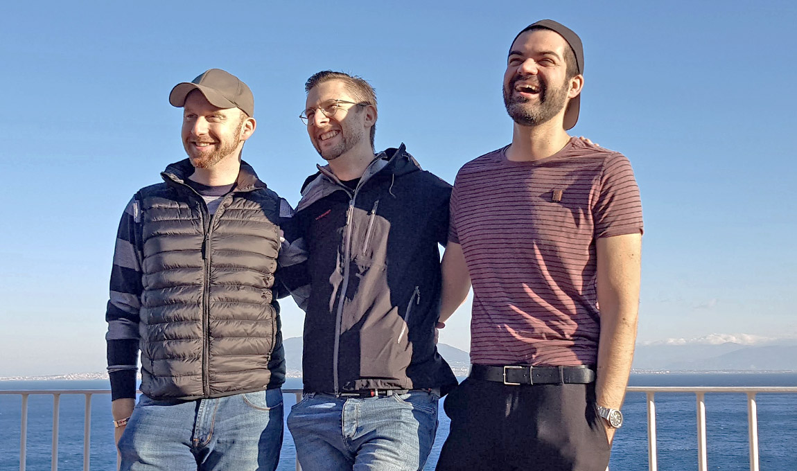 Unsere Geschäftsführung Die geschäftsführenden Gesellschafter Roman Schapiro, Patrick Jacobi und Julien Walter