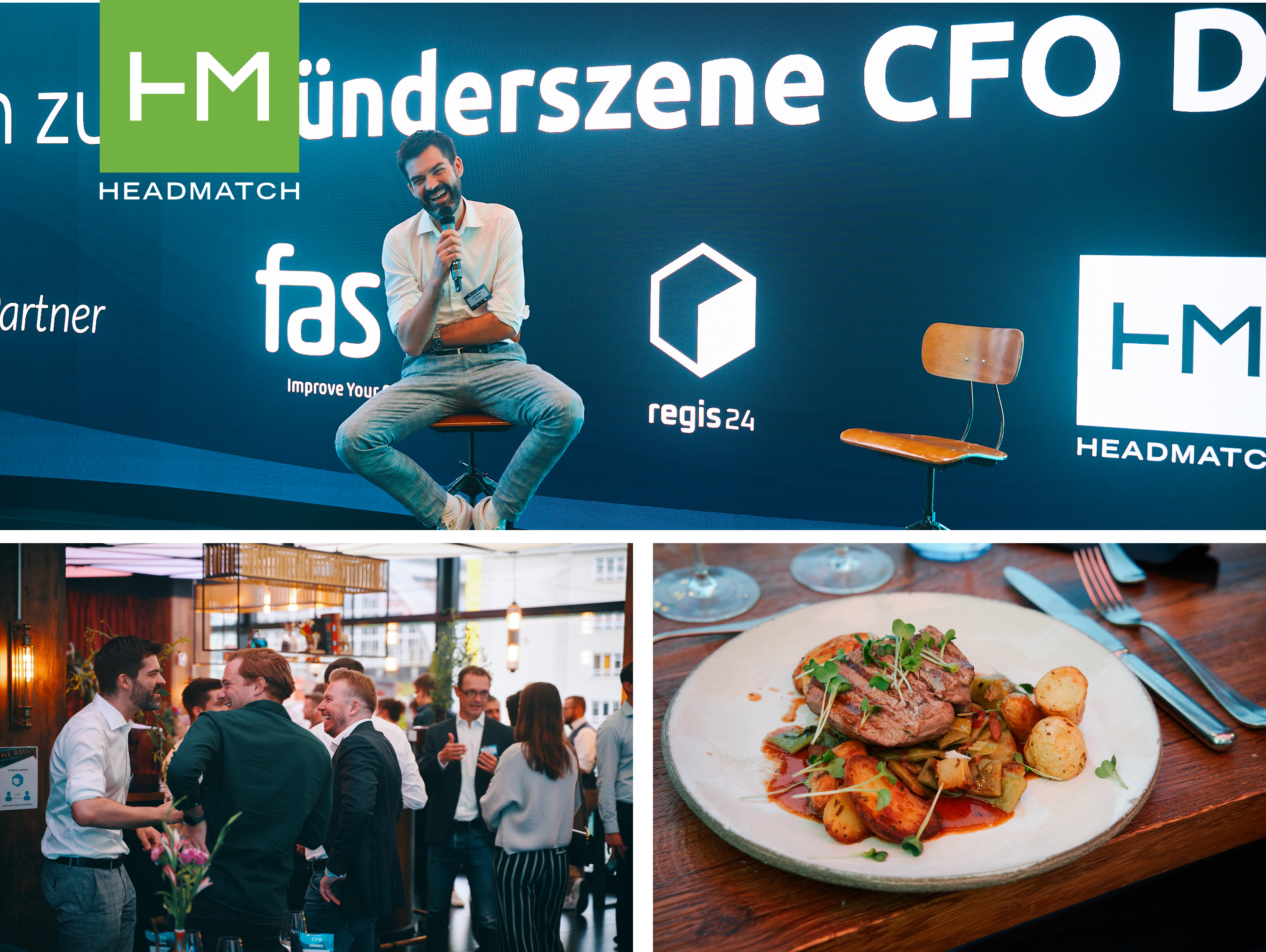 Headmatch beim Gründerszene CFO Dinner