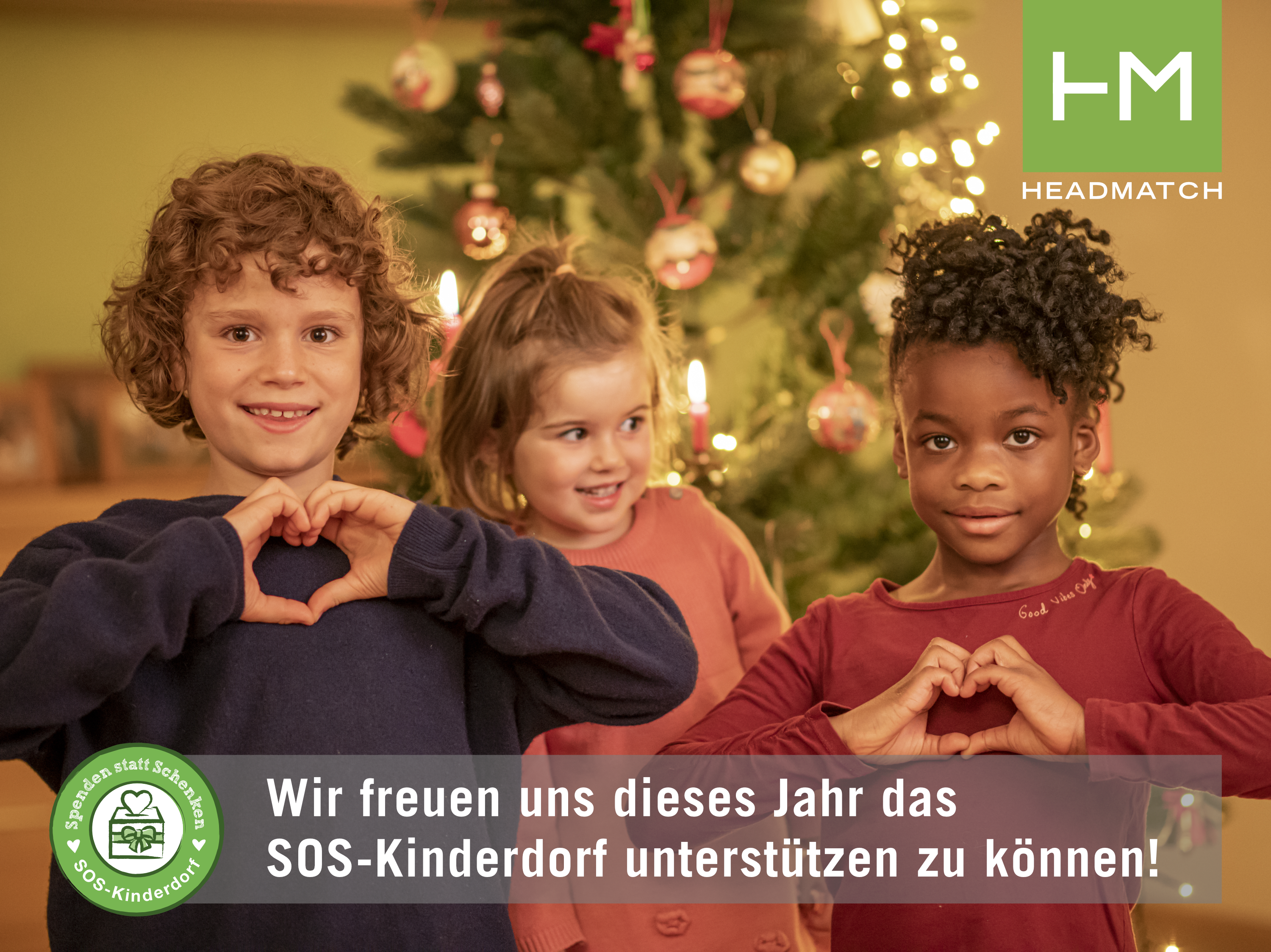 Weihnachtsspende an das SOS-Kinderdorf