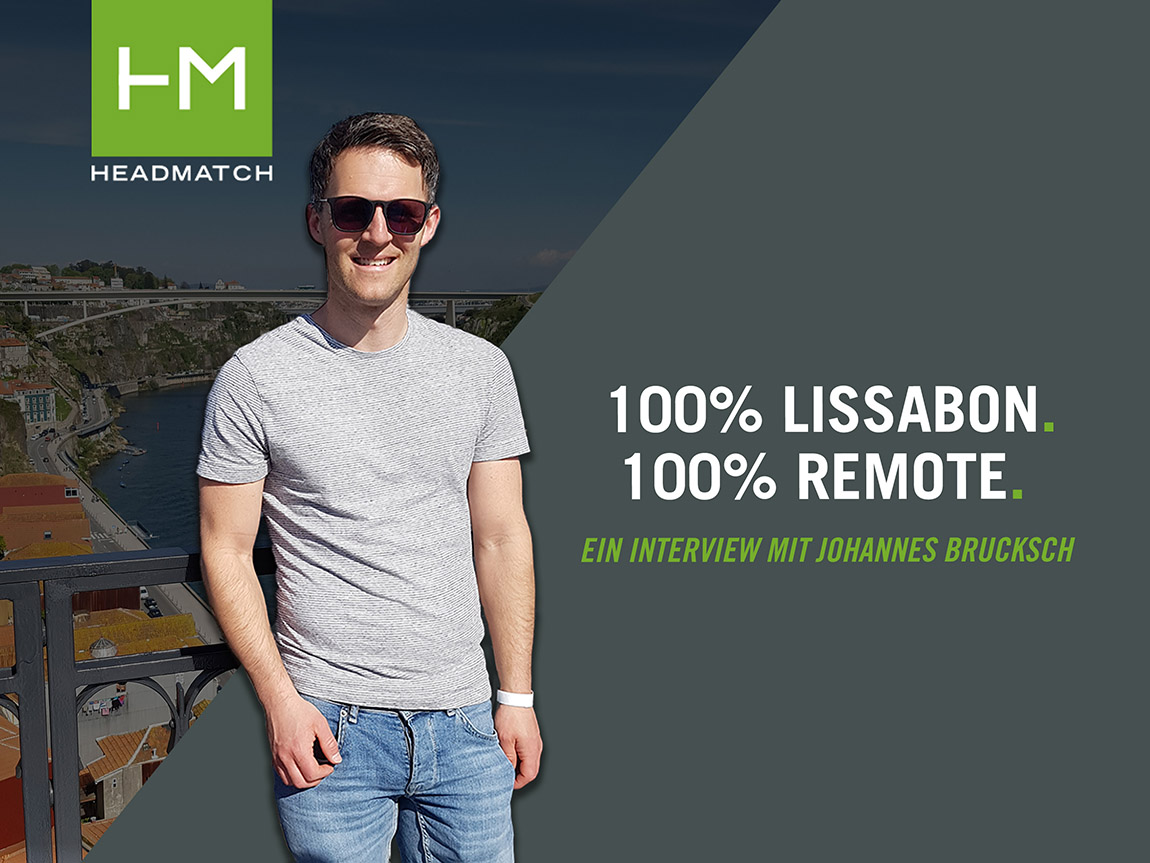 100% Lissabon. 100% remote.<br>Ein Interview mit Johannes Brucksch