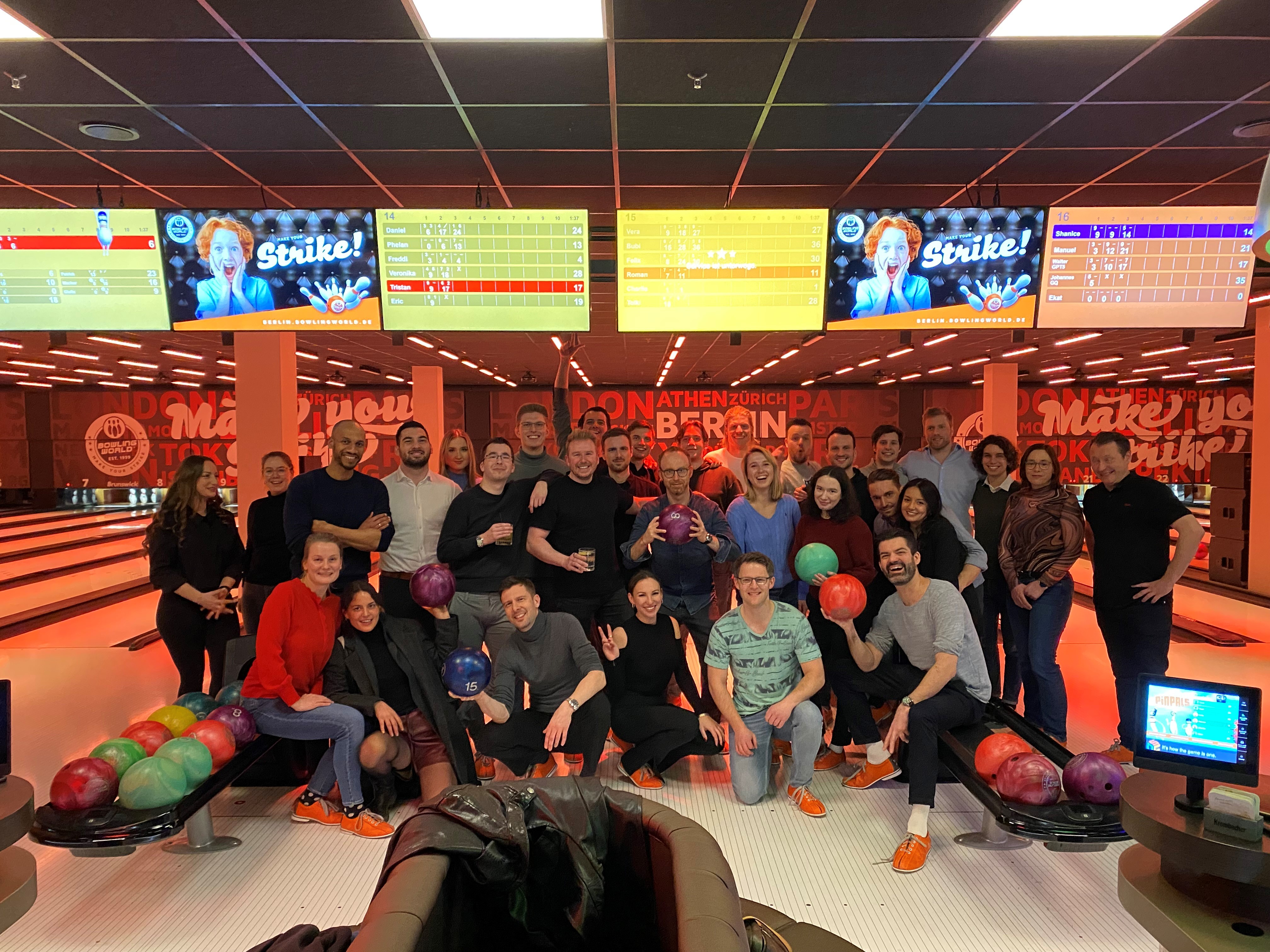 Headmatch Bowling Teamevent